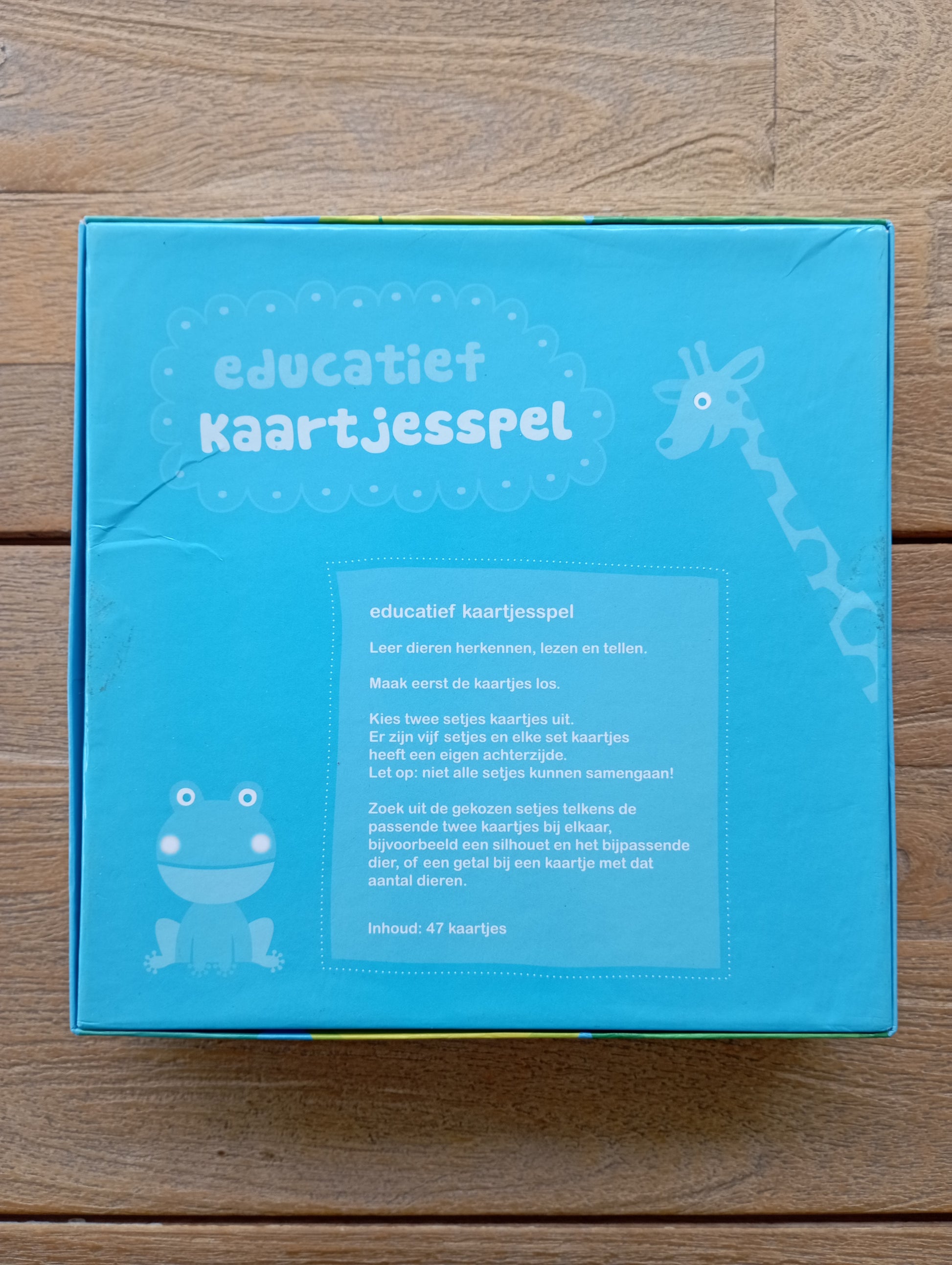 Educatief kaartjesspel - DPFactory