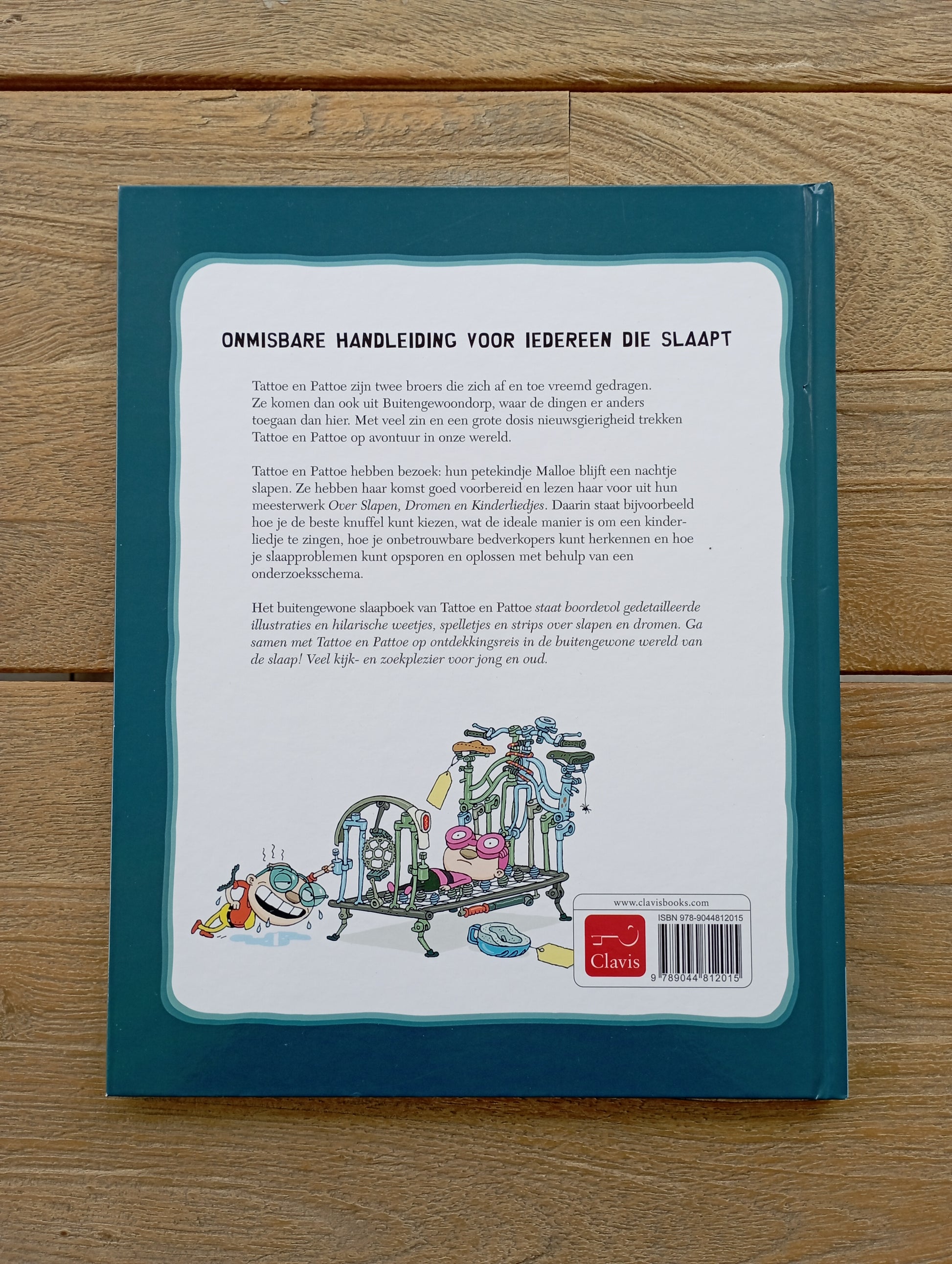 Het buitengewone slaapboek van Tattoe en Pattoe - Aino Havukainen - Clavis