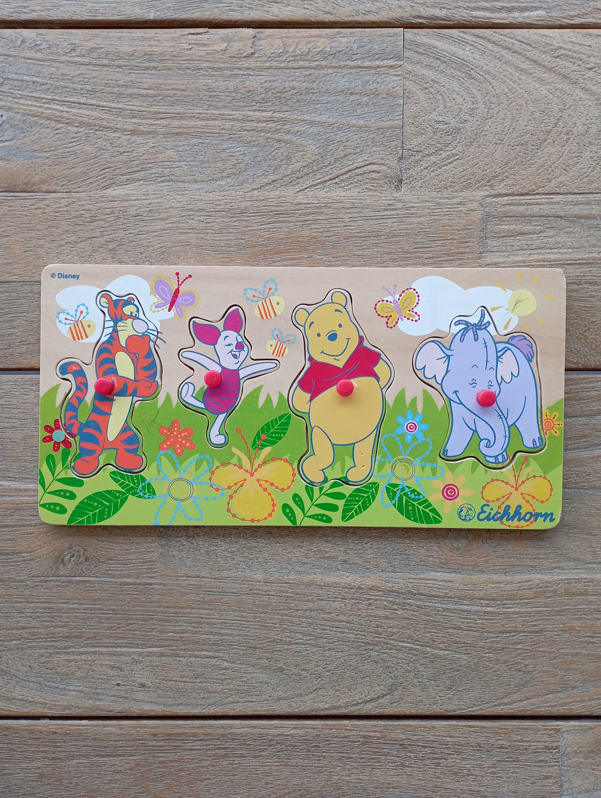Houten inlegpuzzel Winnie The Pooh - Eichhorn