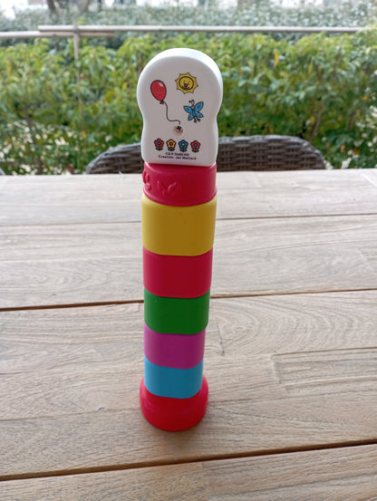Toren Bumbalu met soft blocks - Clementoni
