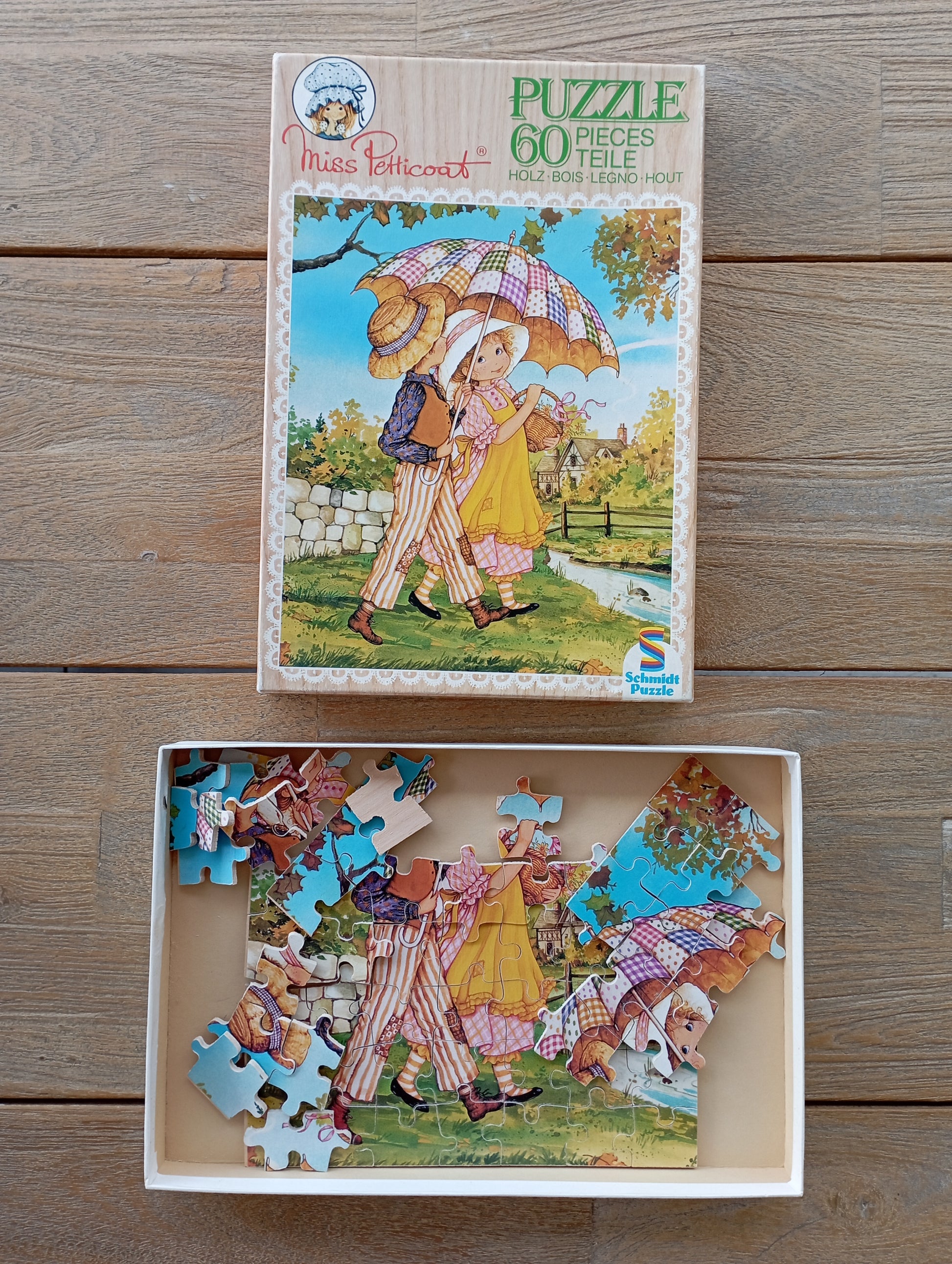 Houten puzzel 60st - Schmidt Puzzle