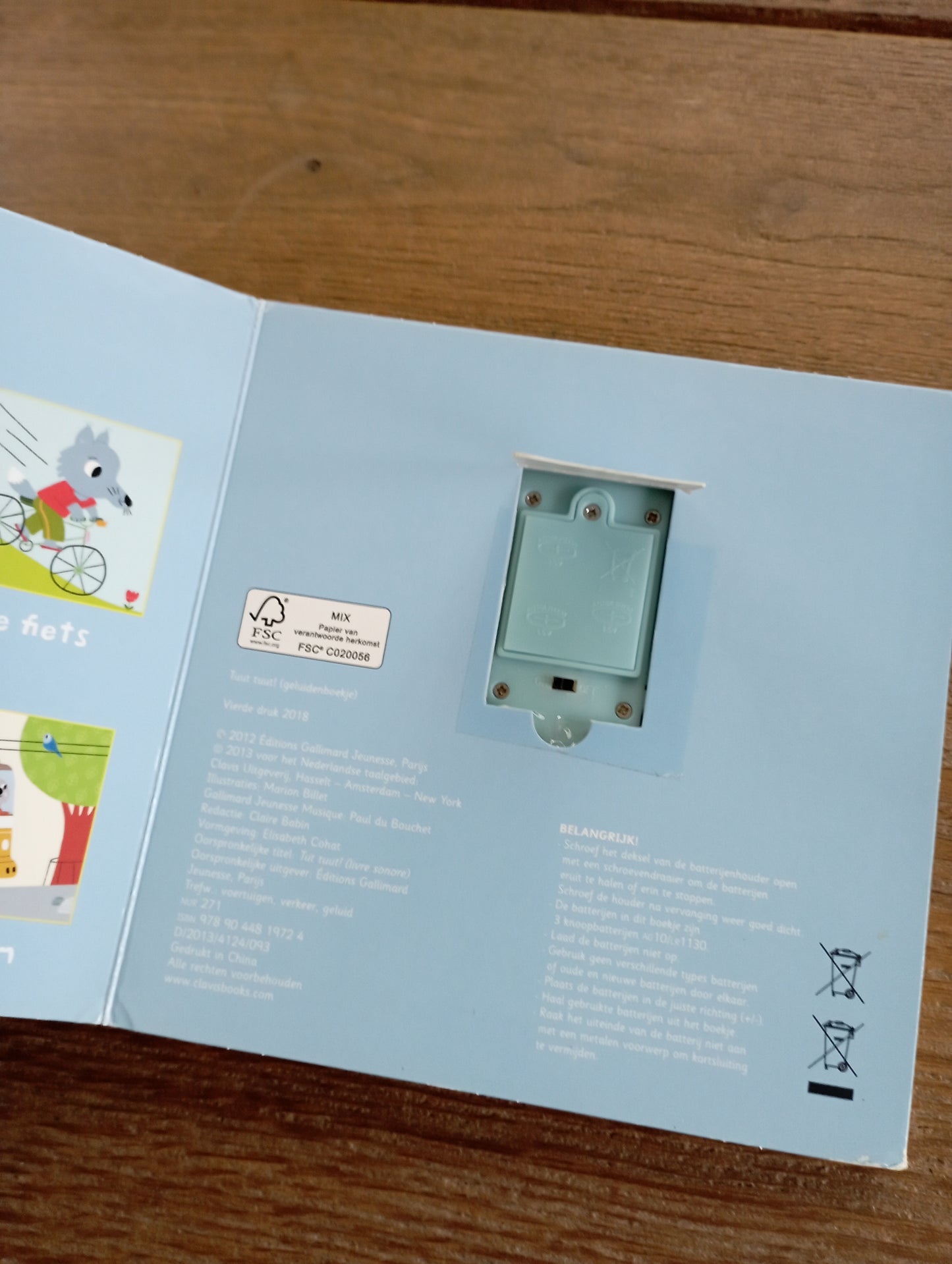 Tuut Tuut! - Marion Billet (met geluiden) Clavis