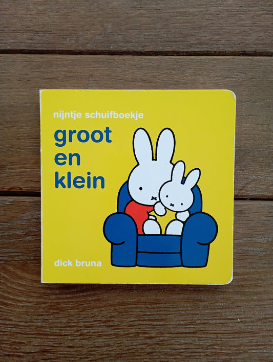 Groot en klein schuifboekje - Dick Bruna Deltas