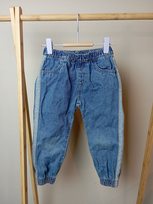 Jeansbroek met elastiek 98 Cuddles and smiles