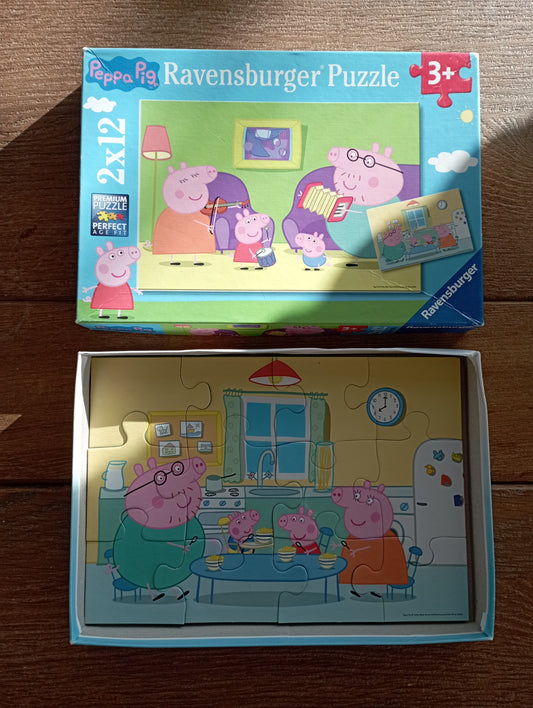 Puzzel Peppa Pig 12st Ravensburger