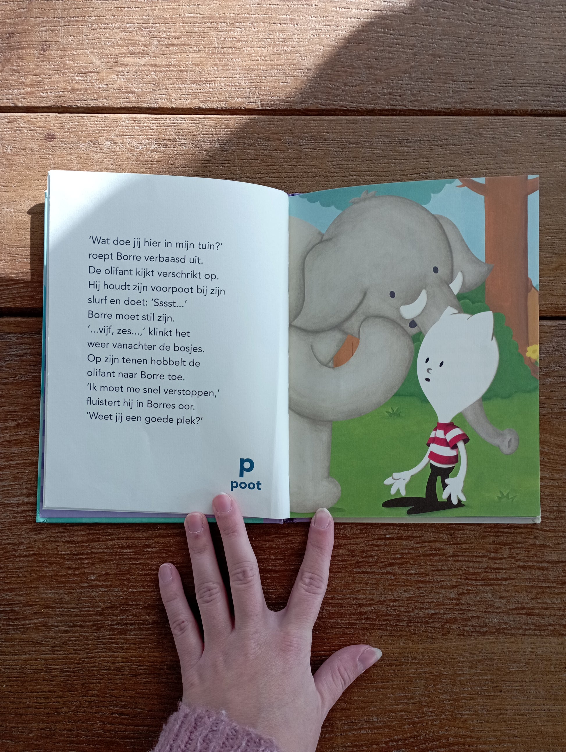 Borre verstopt een olifant Book & Service