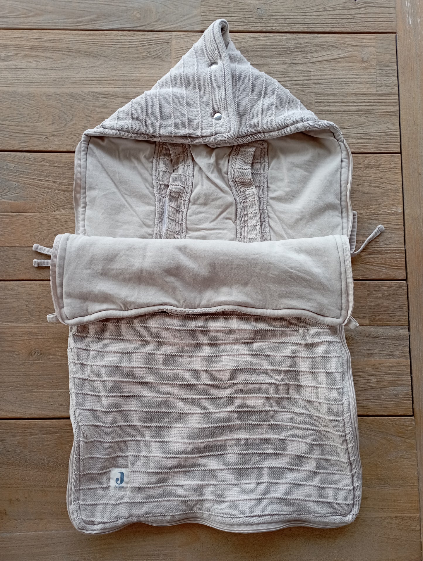 Voetenzak groep 0+ 3/5 punts gordel Jollein