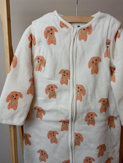 Slaapzak met hondjes 86-104