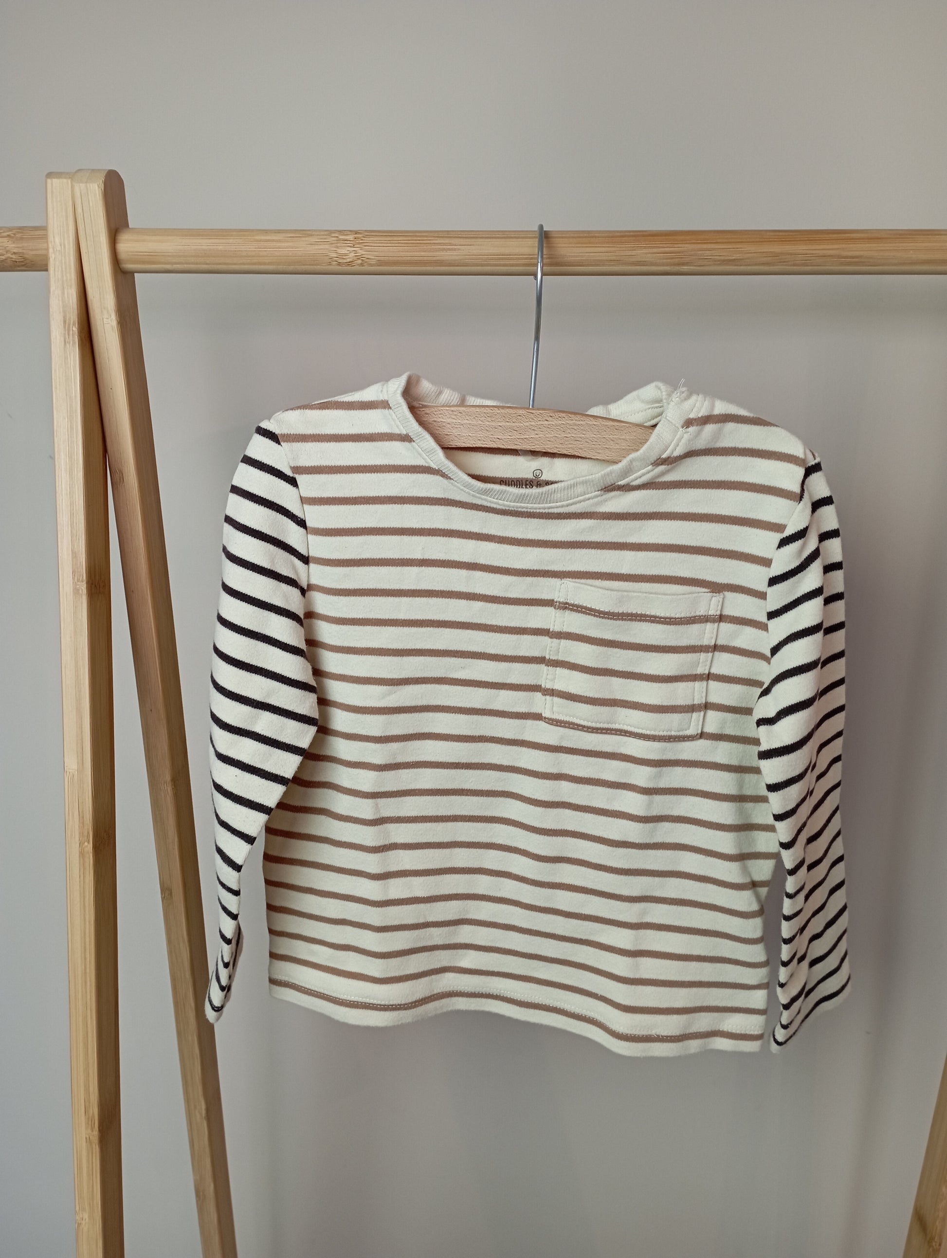 Longsleeve met strepen 98 Cuddles and smiles