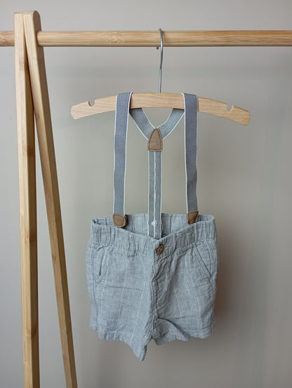 Short met bretellen 74 C&A