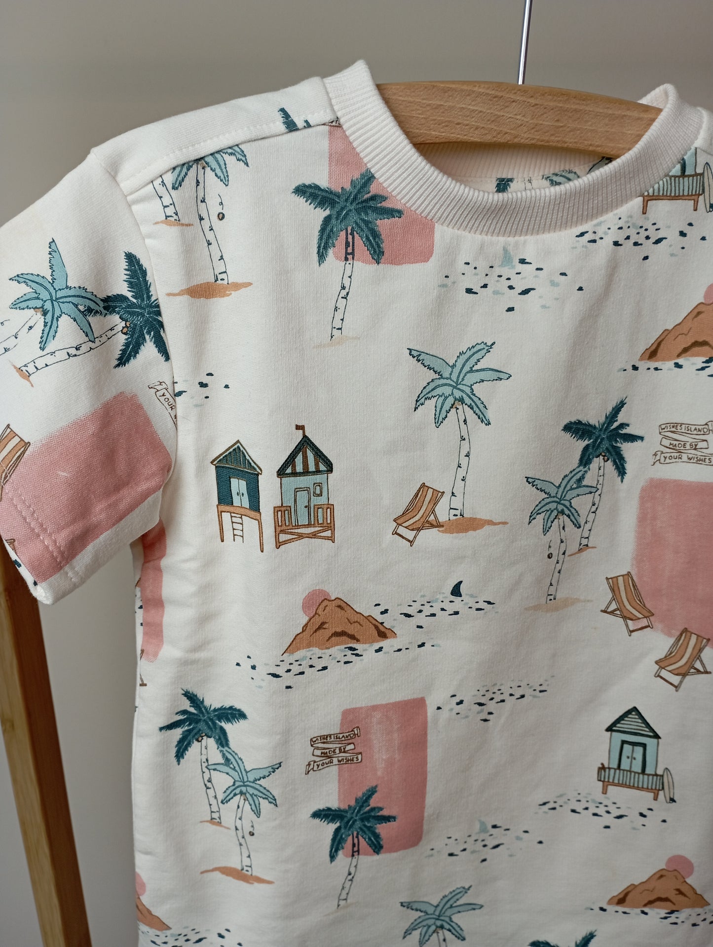 T-shirt met palmbomen 86 Your Wishes