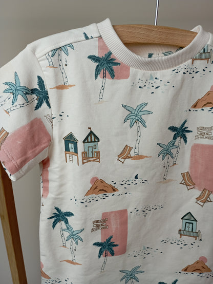 T-shirt met palmbomen 86 Your Wishes
