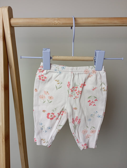 Broekje met bloemen 50 Carter's