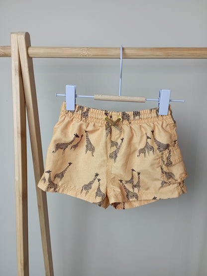 Zwembroek met giraffen 98 Zara