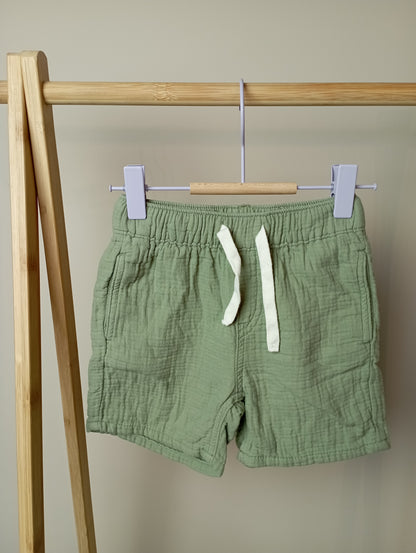 Short in tetra stof 92 H&M