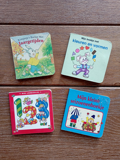 Setje mini kartonboekjes Flash