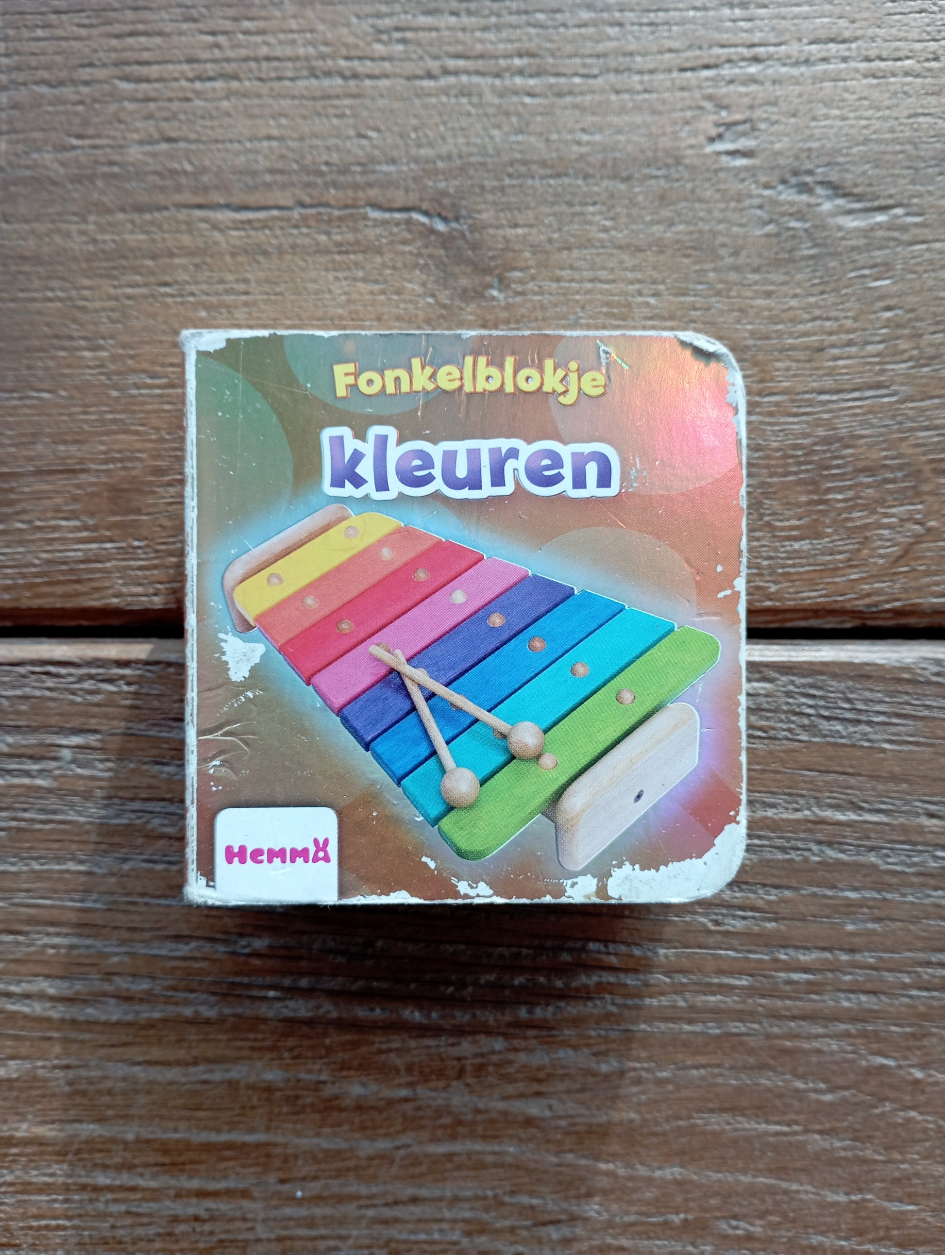 Fonkelblokje kleuren Hemma