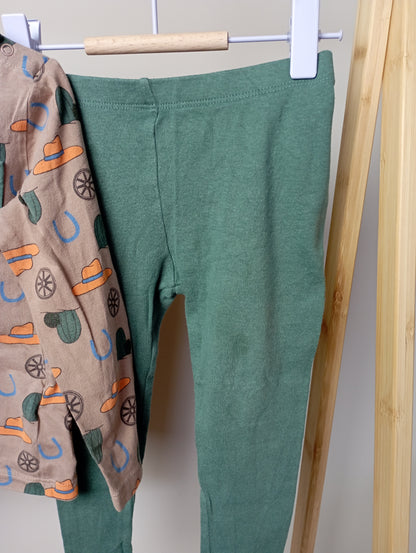 Pyjama western 86/92 Lupilu