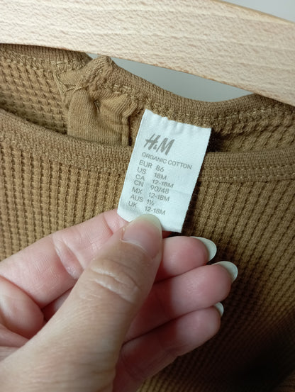 Setje in wafelstructuur 86 H&M