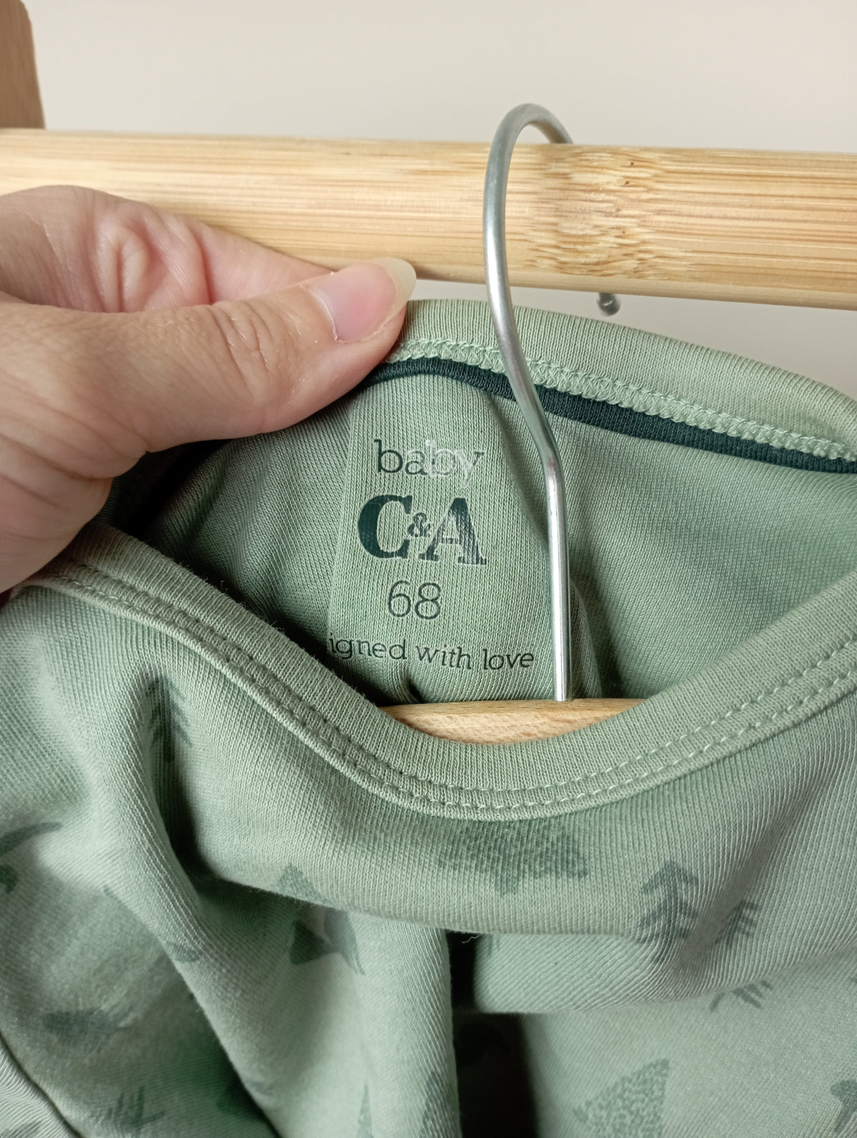 Pyjama met bosdieren 68 C&A
