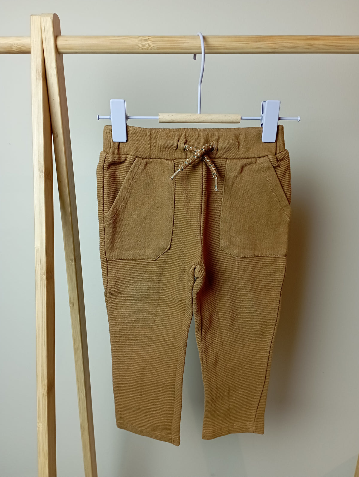 Broek met ribbels 86 C&A