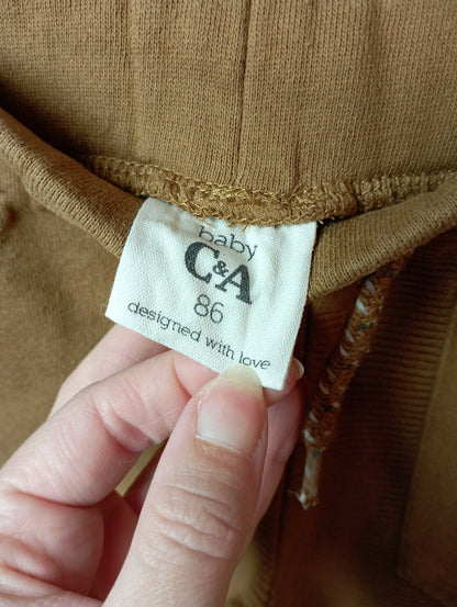 Broek met ribbels 86 C&A
