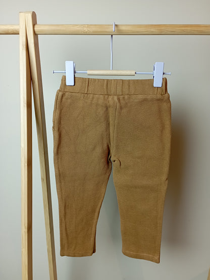 Broek met ribbels 86 C&A