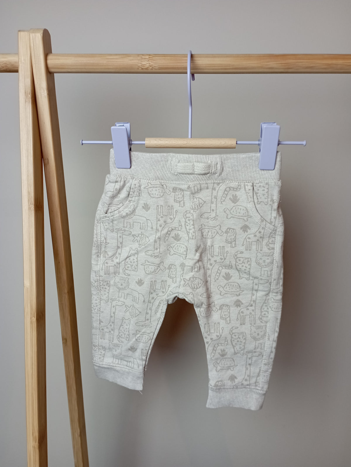 Broek met dieren 6m Tex Baby