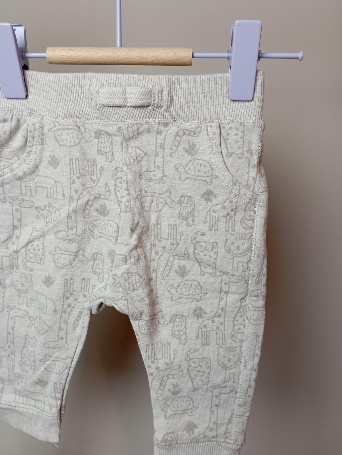 Broek met dieren 6m Tex Baby