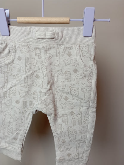 Broek met dieren 6m Tex Baby