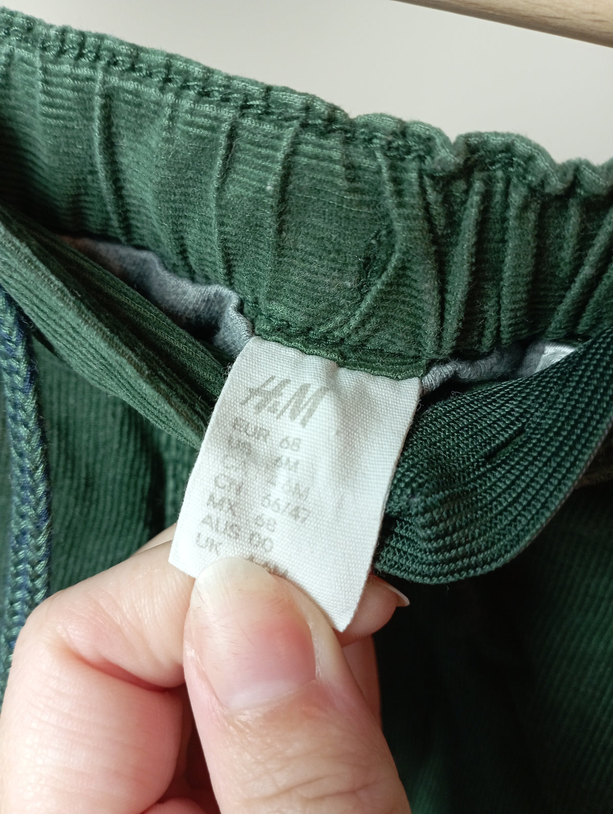 Broek met elastiek 68 H&M