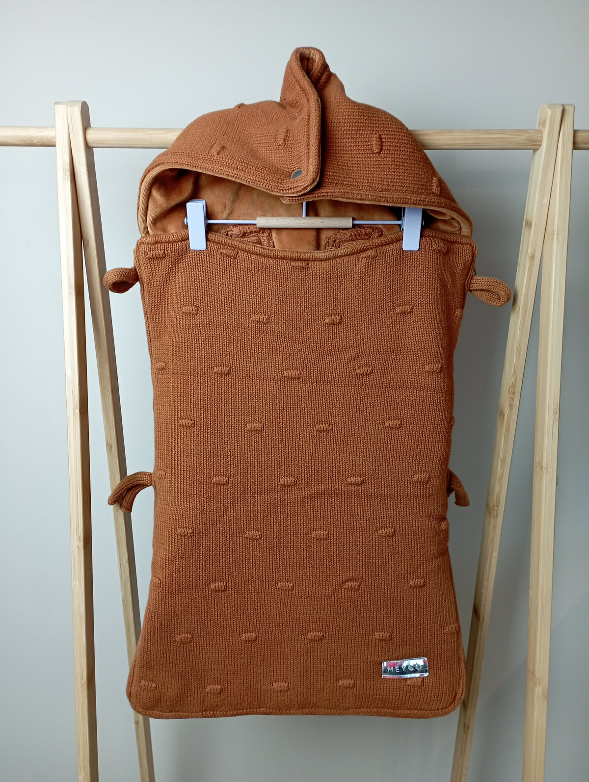 Voetenzak "knots camel" Meyco