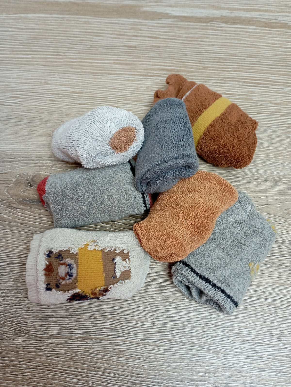 7 paar warme sokken, newborn Find JOYs