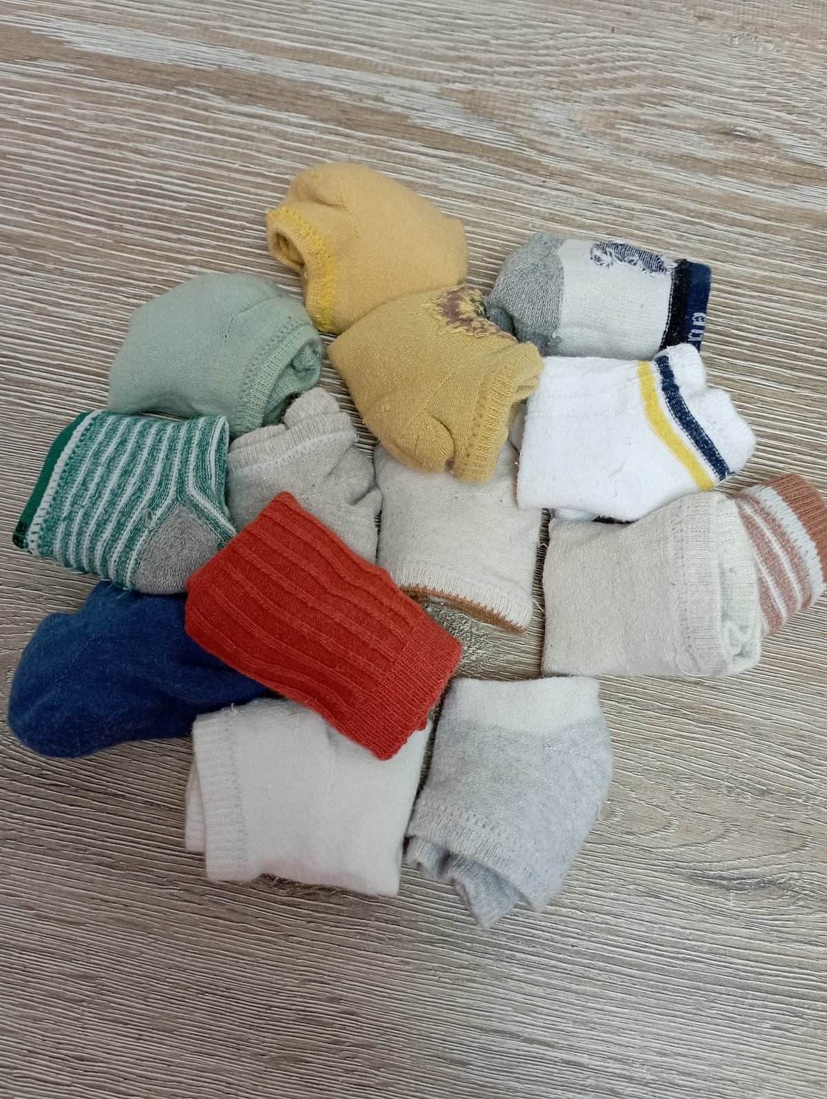 15 paar sokken, newborn Find JOYs