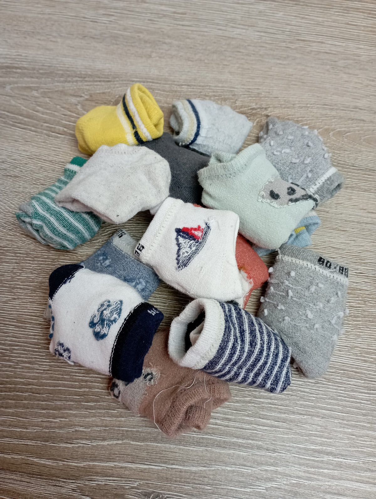 15 paar sokken, newborn Find JOYs