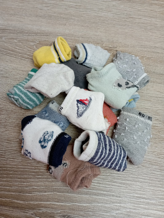 15 paar sokken, newborn Find JOYs