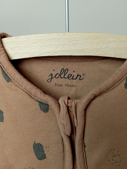 Slaapzak met afritsbare mouwen 70cm Jollein