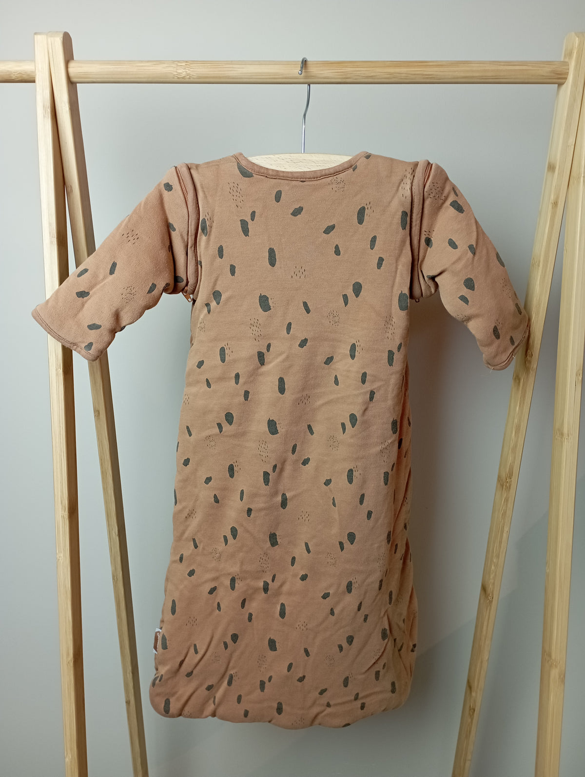 Slaapzak met afritsbare mouwen 70cm Jollein