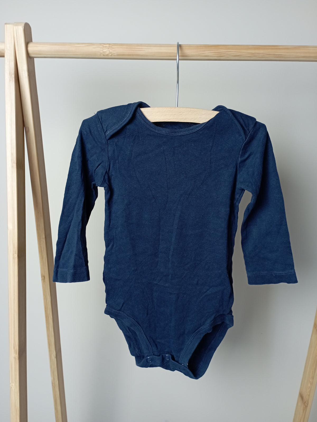 Blauwe romper 12m Carter's