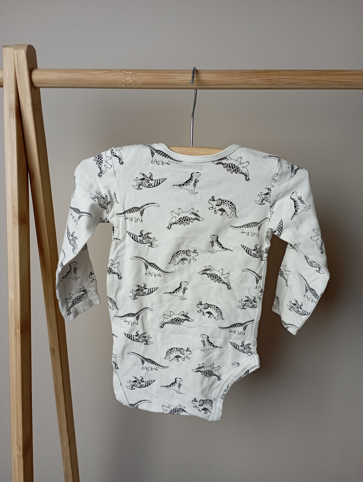 Romper met dino's 62/68 B Baby