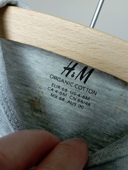 Romper met giraffen 68 H&M
