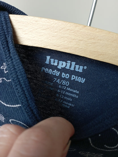 Romper met olifanten 74/80 Lupilu