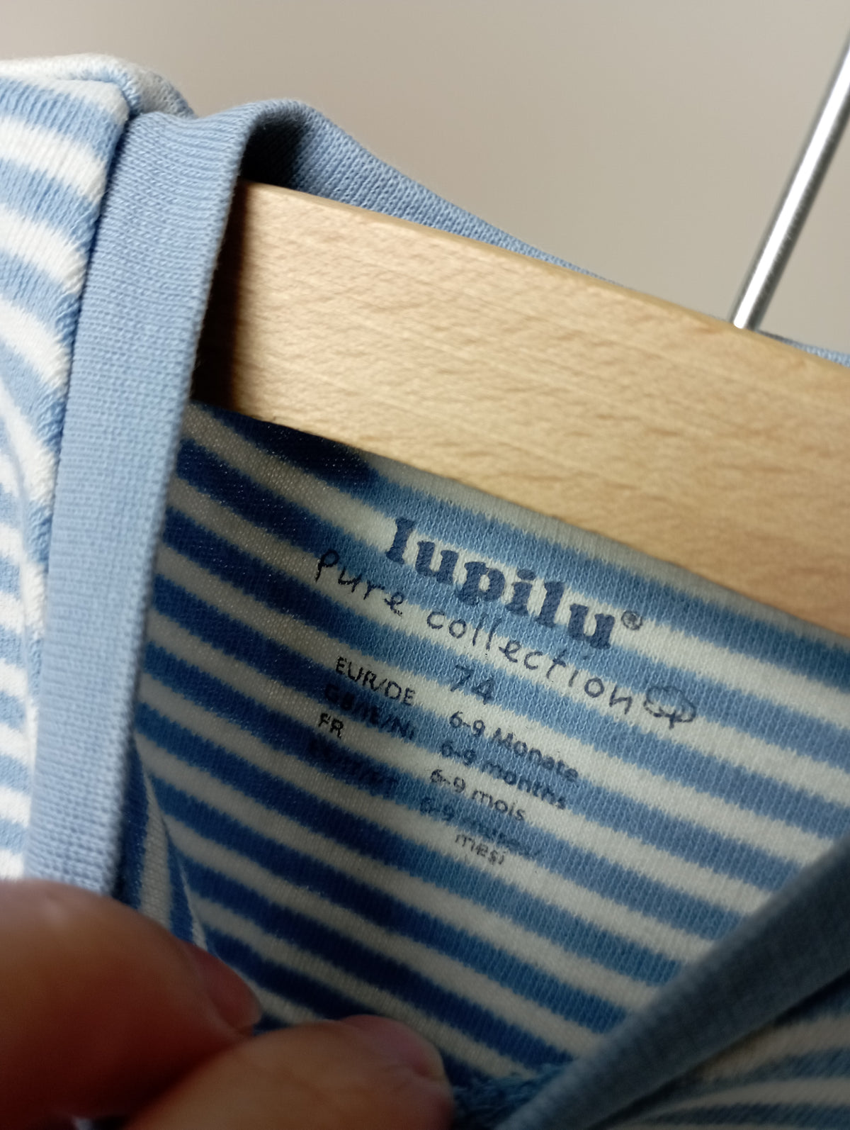 Pyjama met strepen 74 Lupilu