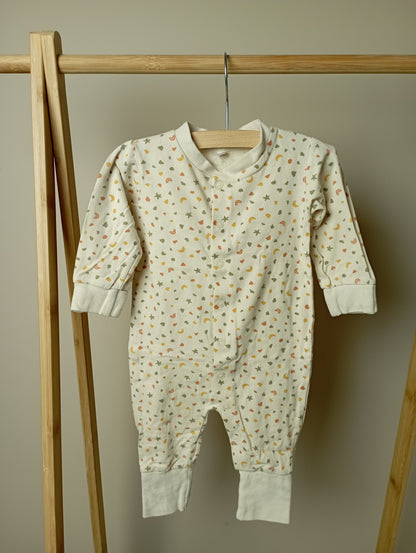 Pyjama met figuurtjes 62 Zeeman