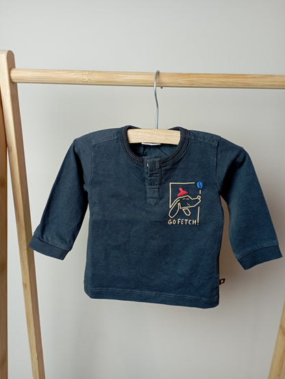 Longsleeve "Go fetch!" 62 Feetje