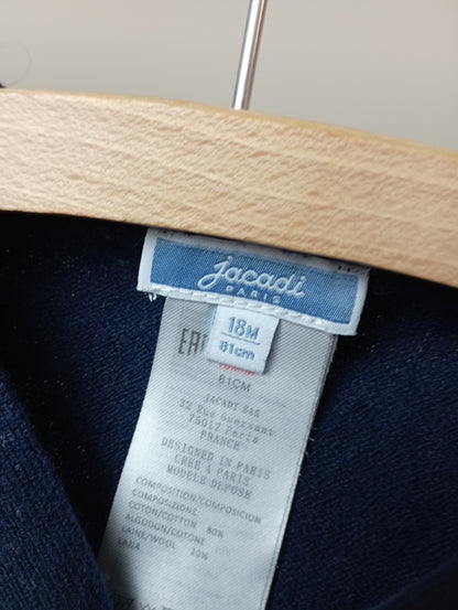 Vestje met knoopjes 18m Jacadi