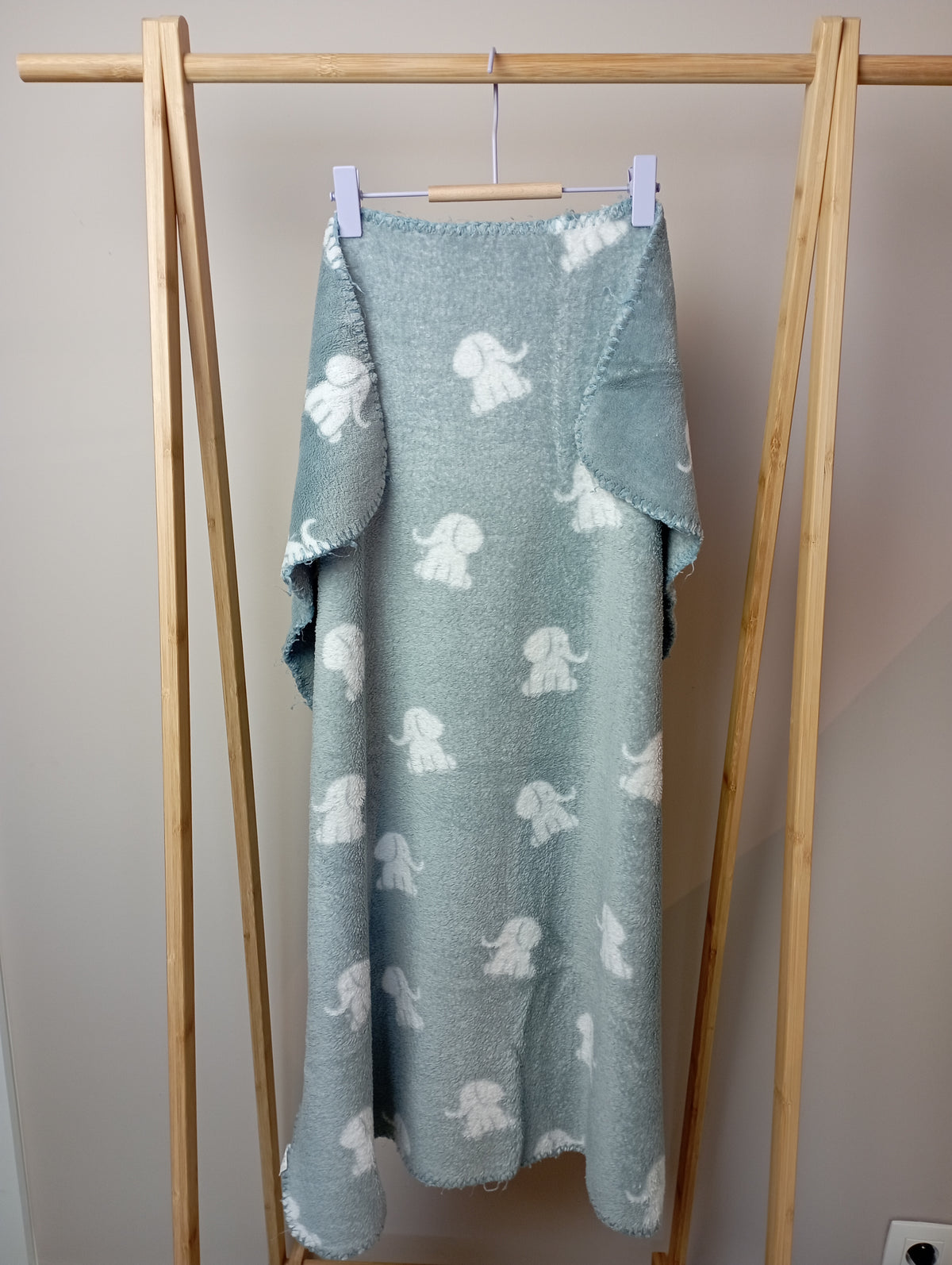 Fleece dekentje met olifantjes Zara Home