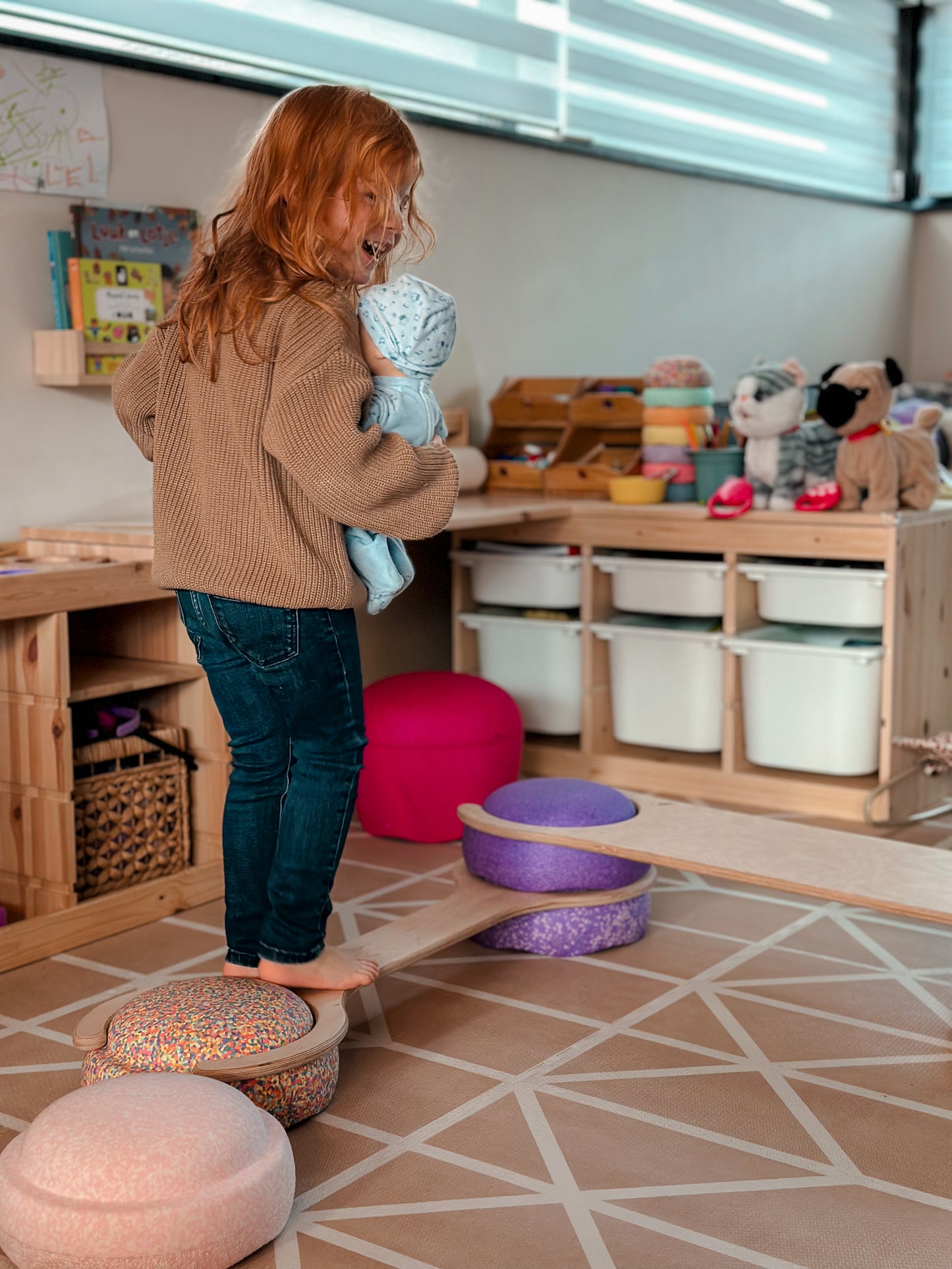 Lulo Speelplank Voor Stapelstein 2-Delige Set