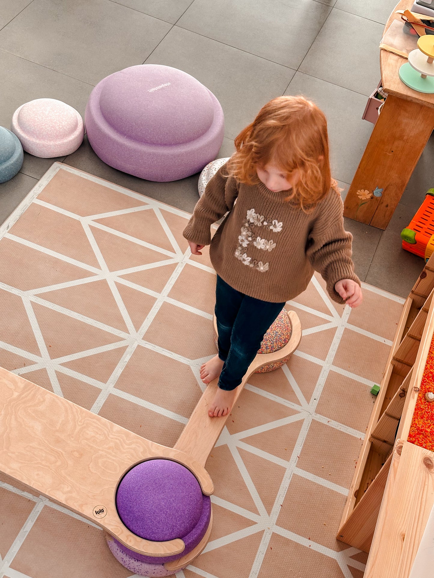 Lulo Speelplank Voor Stapelstein 2-Delige Set