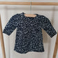 Donkerblauw jurkje 50 Z8